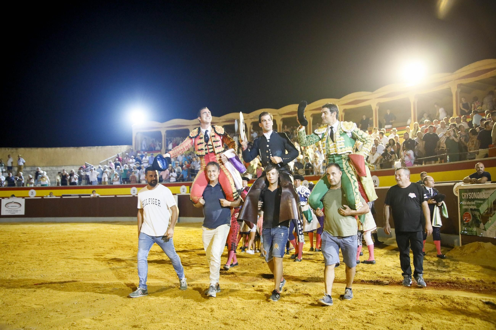 Corrida de toros Berja con un toro indultado, en imágenes