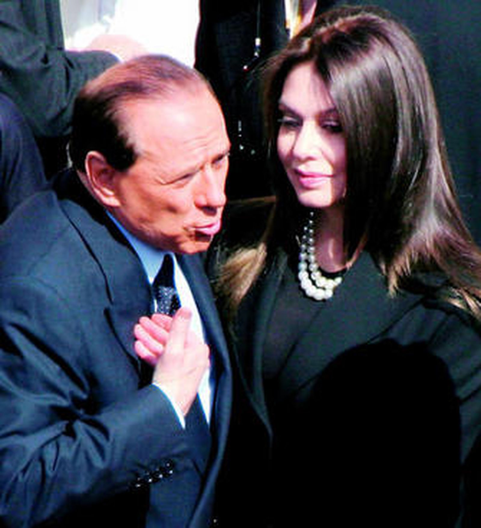 Silvio Berlusconi y Verónica Lario, en una de sus apariciones públicas durante los 30 años de matrimonio.