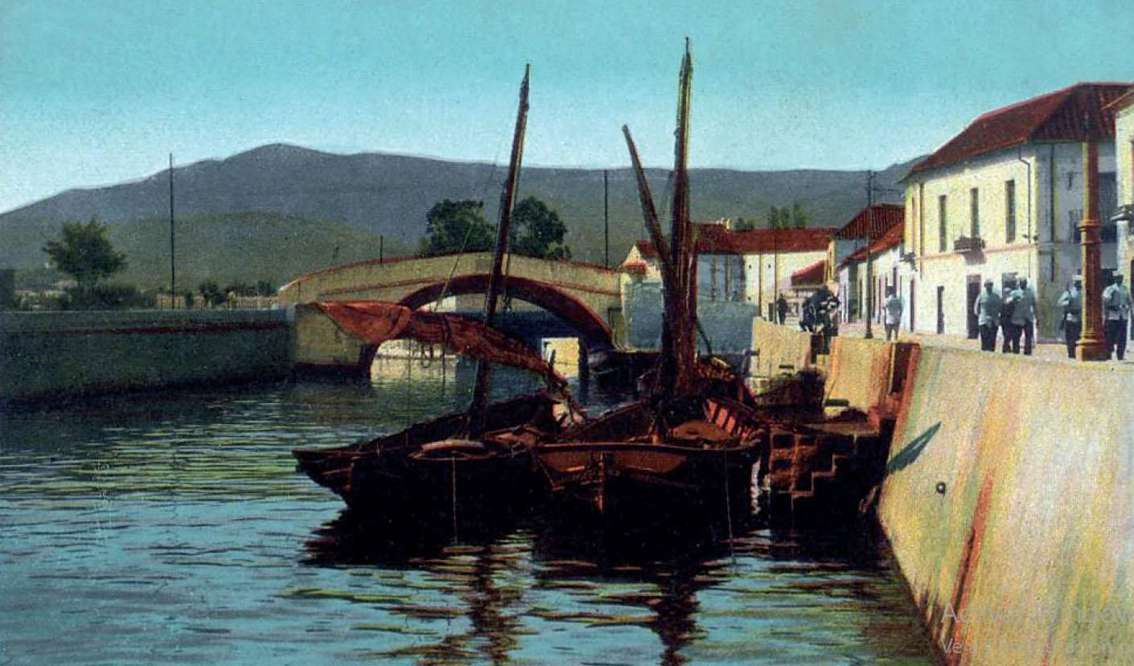 Fotografía coloreada tomada en el año 1900. Fotografía coloreada tomada en el año 1900.