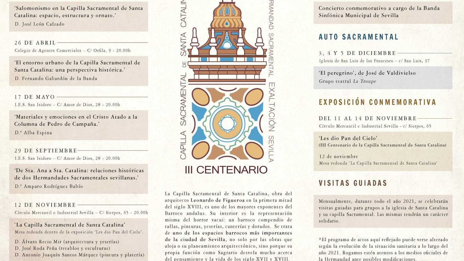 Todas las actividades previstas.