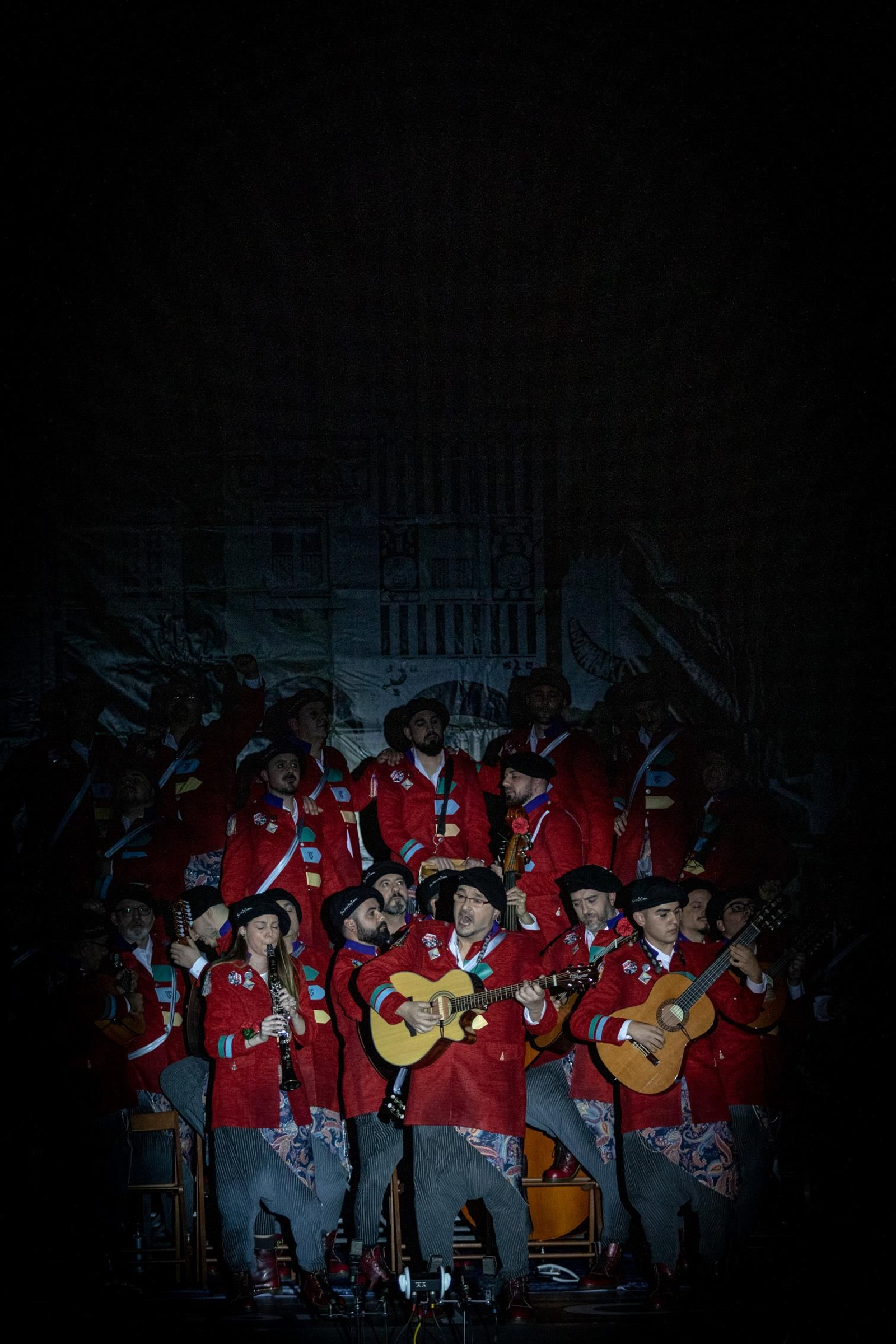 El coro de Mérida 'El protestante' abrio la novena función clasificatoria del COAC 2019