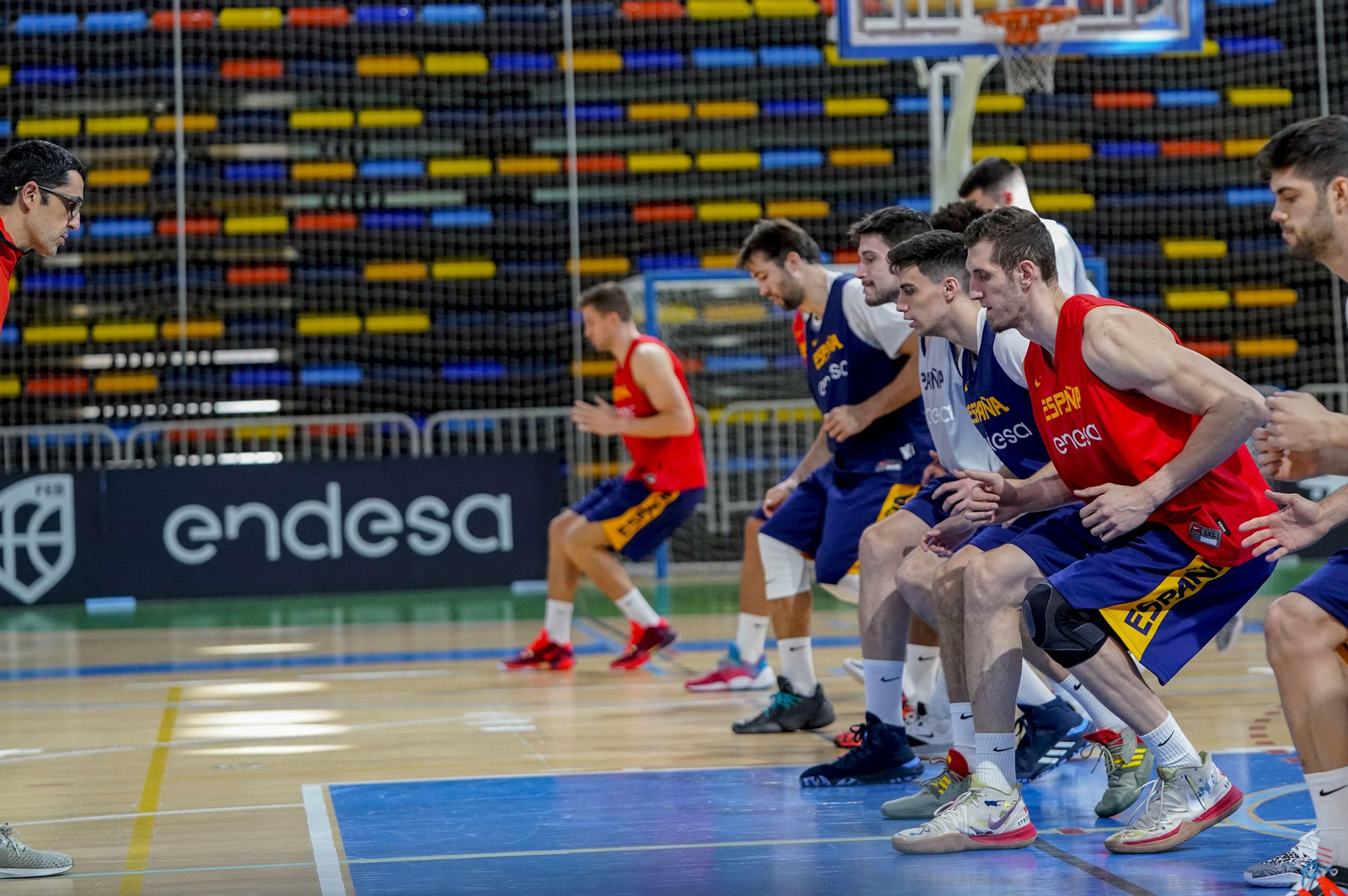 Rubén Guerrero, Darío Brizuela y Alberto Díaz, a las órdenes de Scariolo