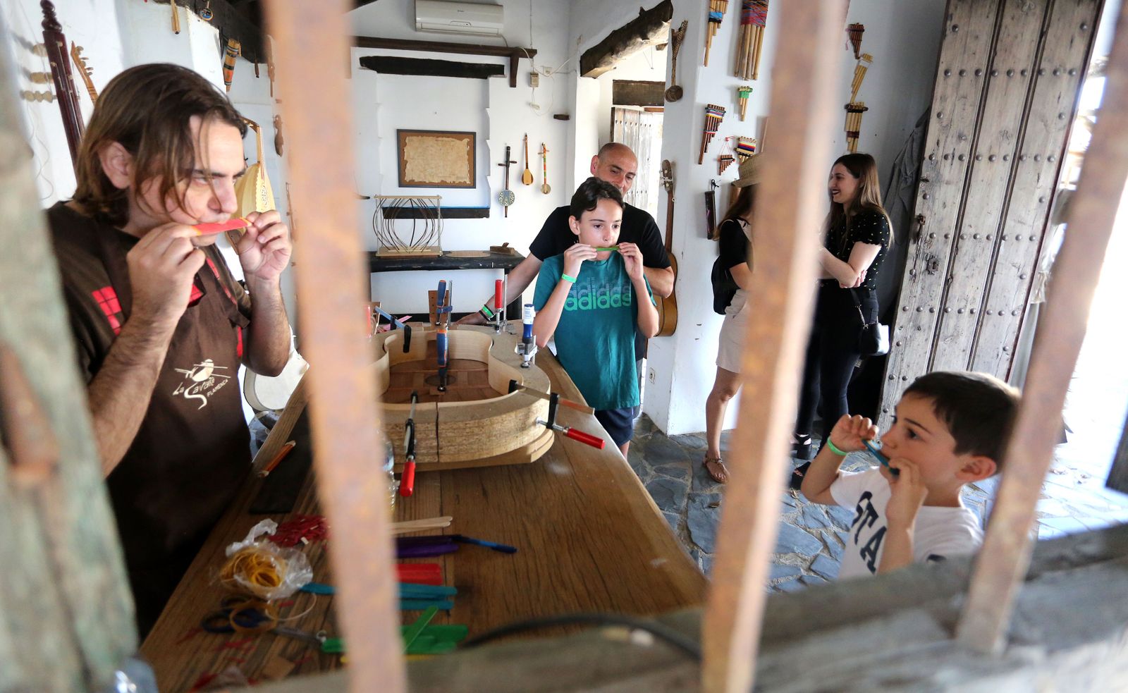 Las imágenes de los talleres de verano en el Muelle de las Carabelas