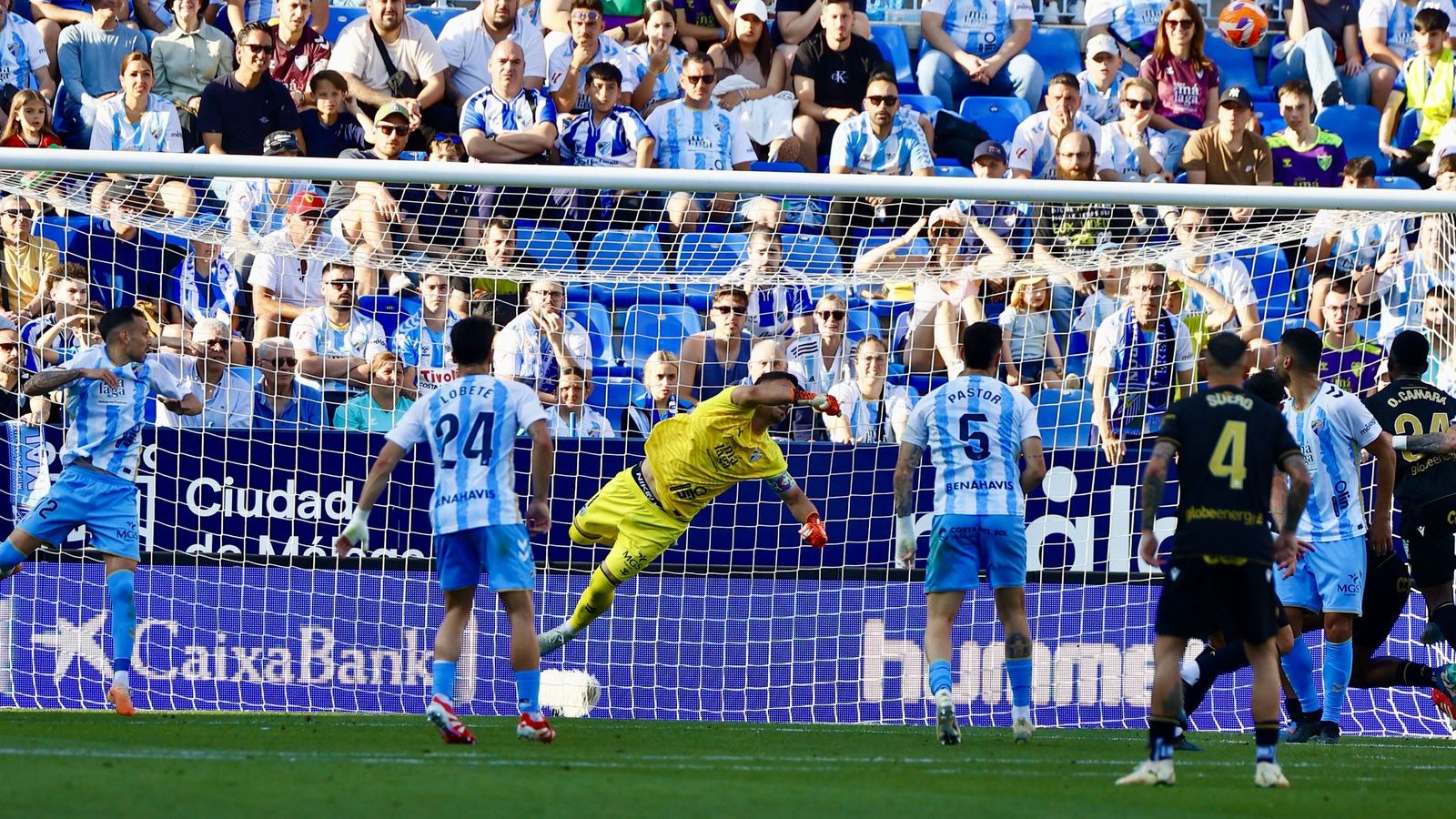 Las fotos del Málaga CF-CD Castellón