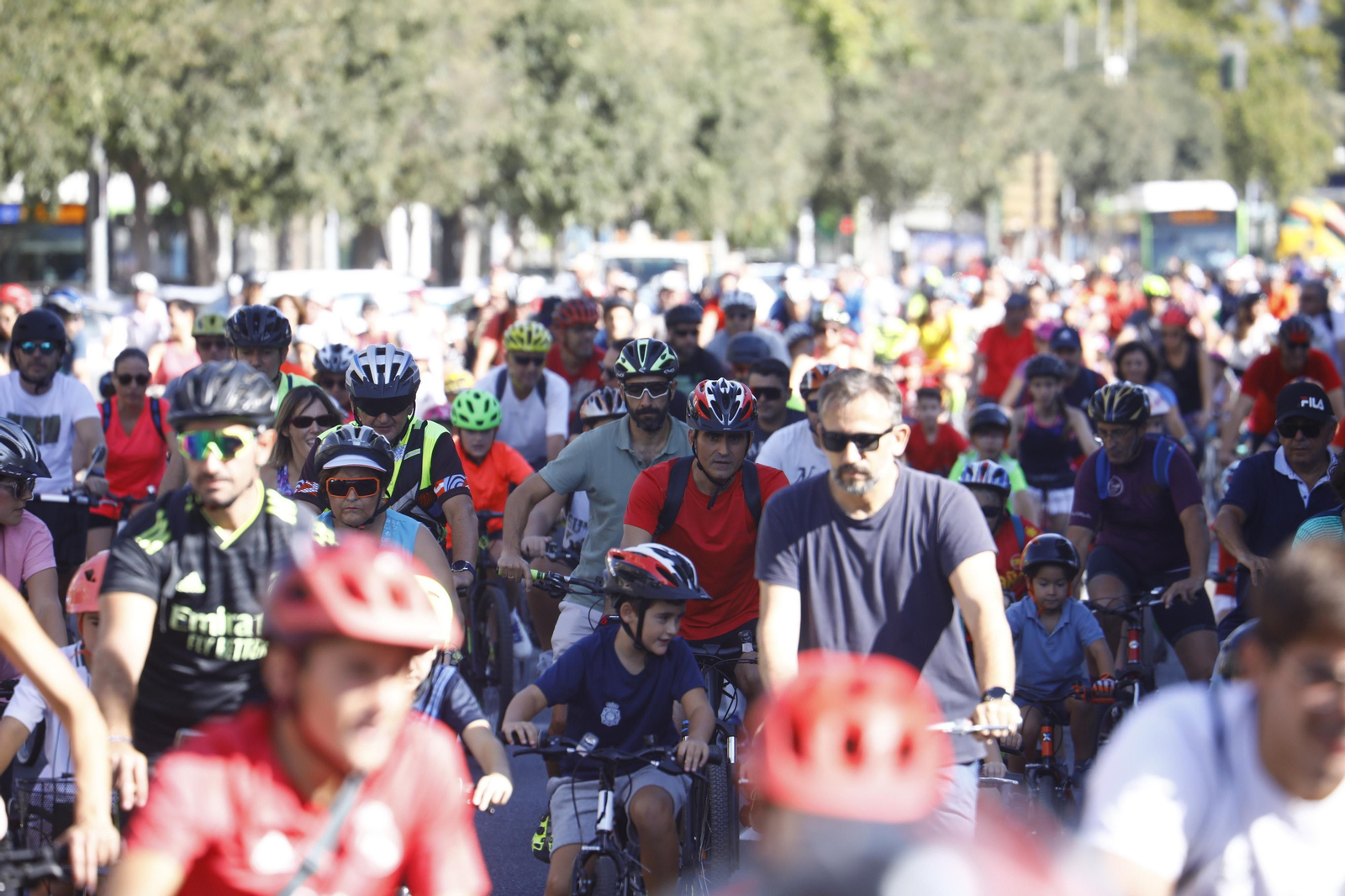 La Fiesta de la Bicicleta en Córdoba, en imágenes