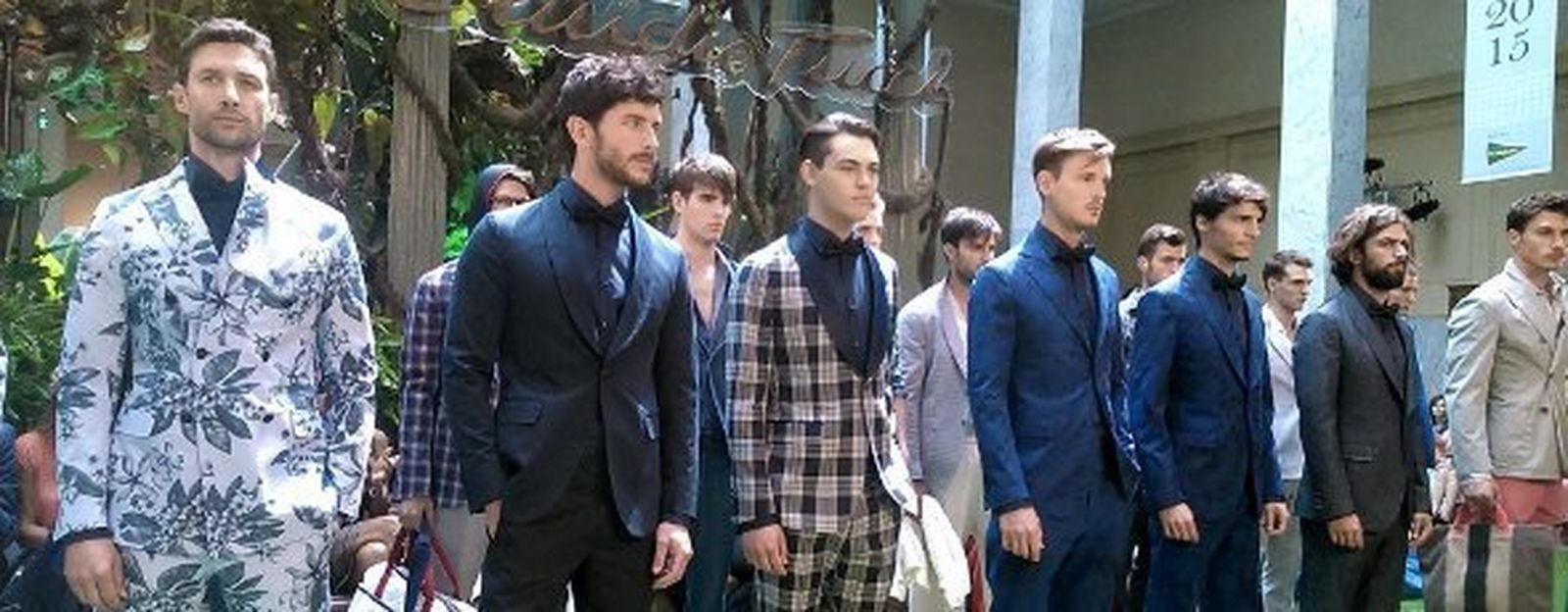 Disfile de la firma Emidio Tucci en la pasarela MFSHOW MEN 2014