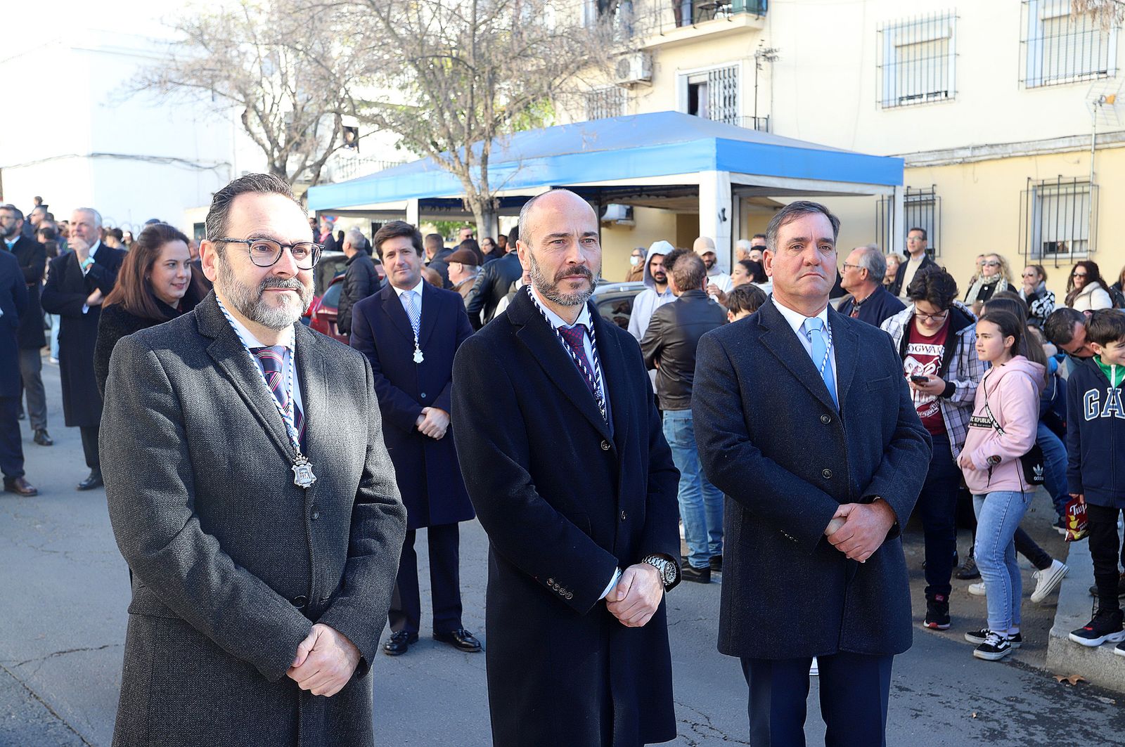 Imágenes de la procesión de San Sebastián en Huelva