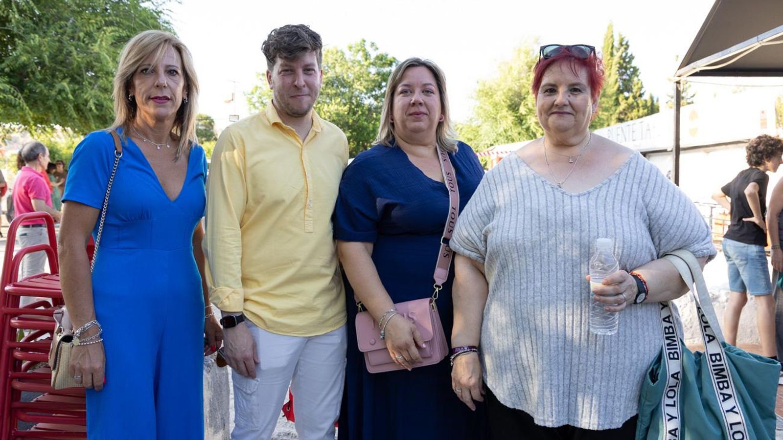 Inauguración del nuevo carril peatonal de la zona residencial Puente Tablas