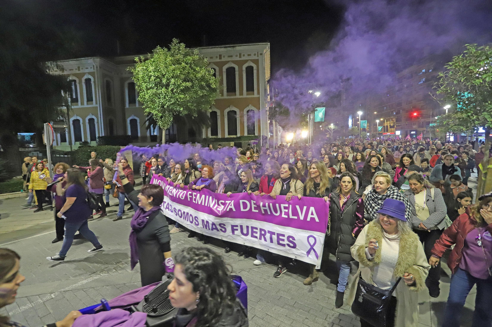 Imágenes de la manifestación del 8 de marzo, Día Internacional de la Mujer
