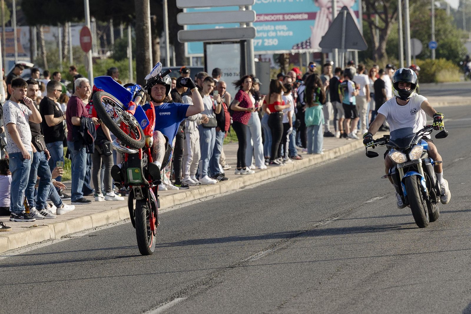 Las imágenes del viernes de Motorada en El Puerto por el Gran Premio de Motociclismo de Jerez 2025
