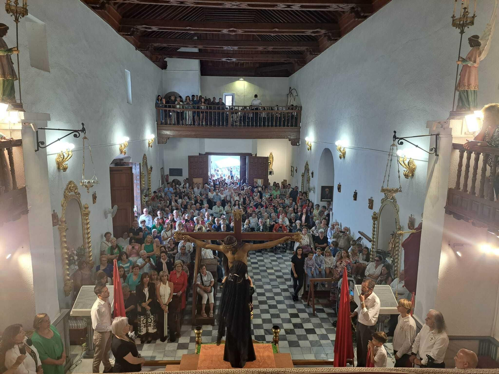 La procesión del Cristo del Bosque de Bacares, en imágenes