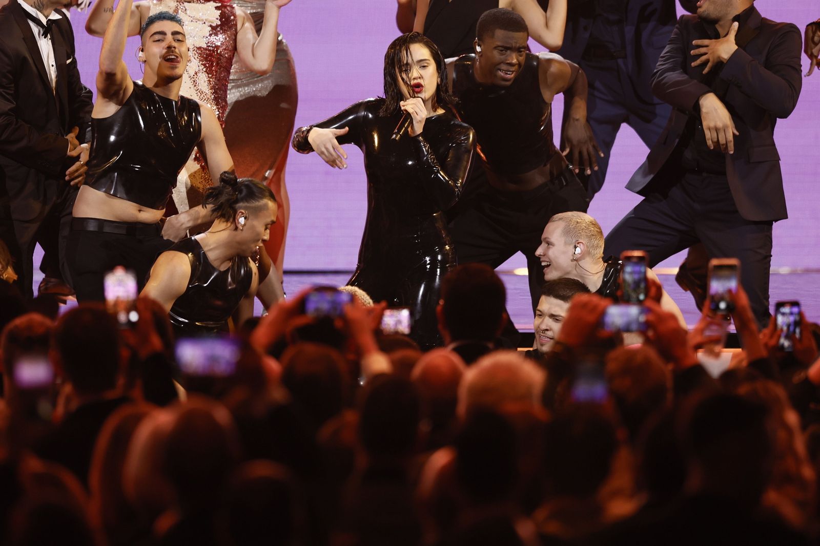 La alfombra roja de los Grammy latinos