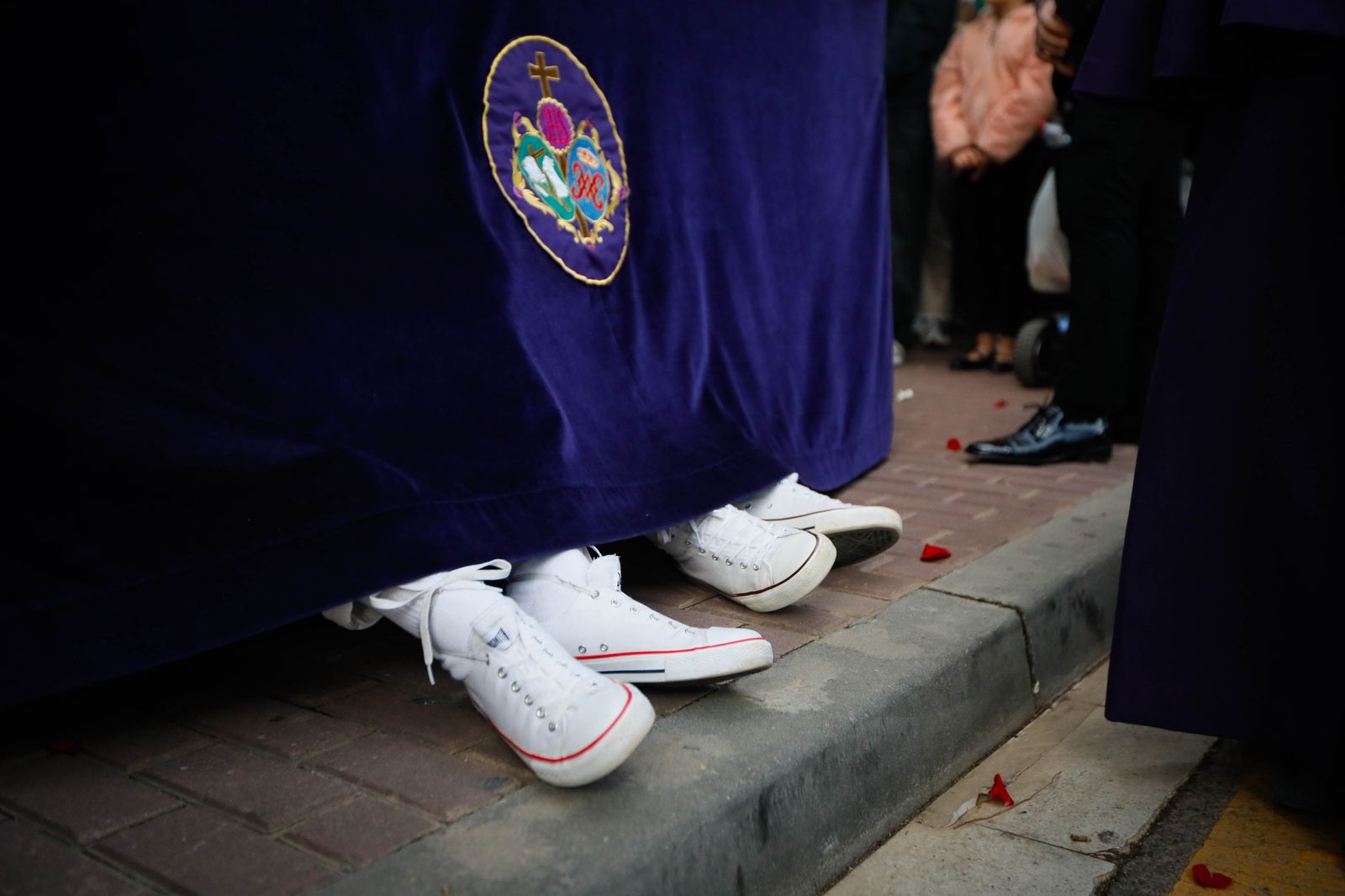 La procesión del Encuentro, en imágenes