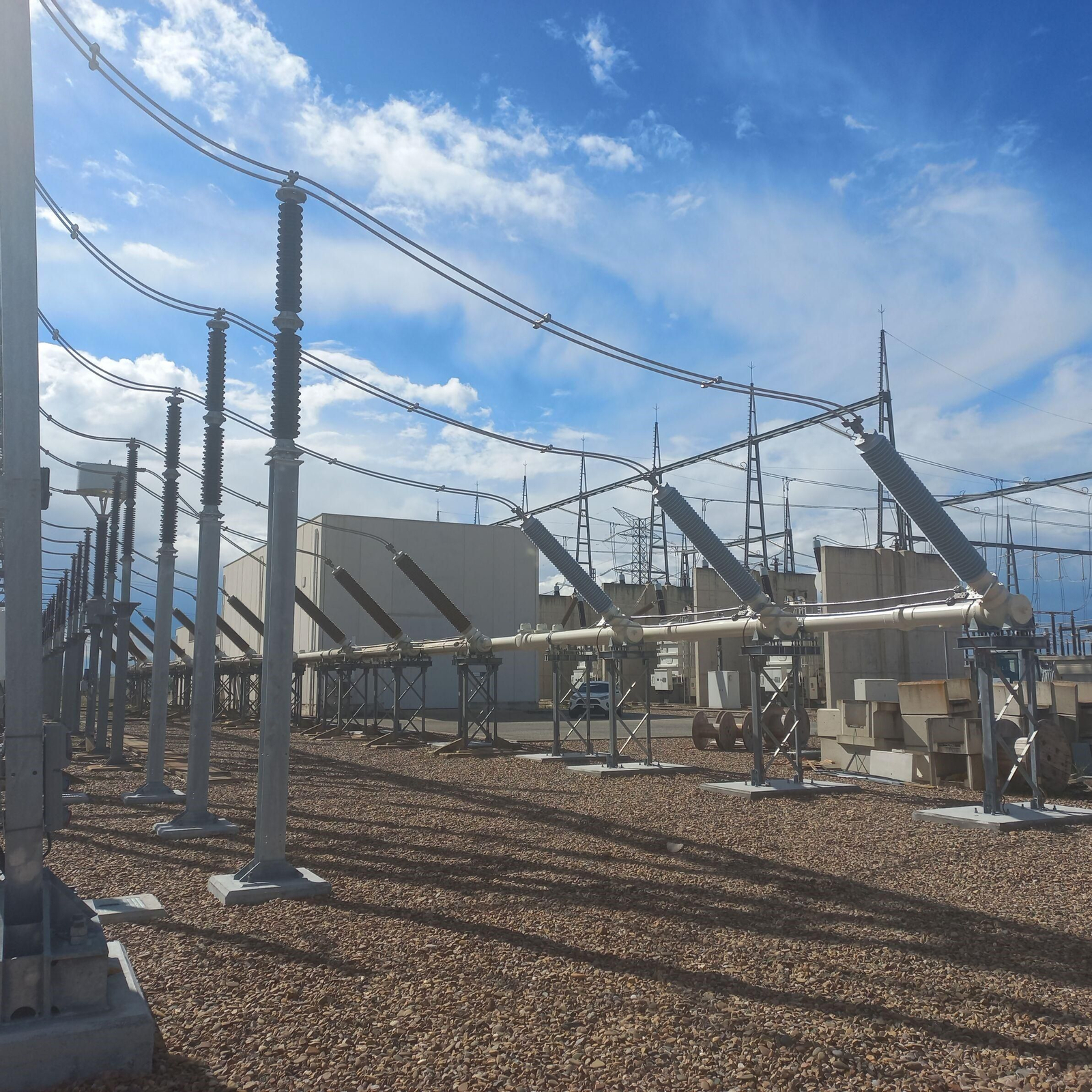 Subestación eléctrica de Carmona, en Sevilla Subestación eléctrica de Carmona, en Sevilla