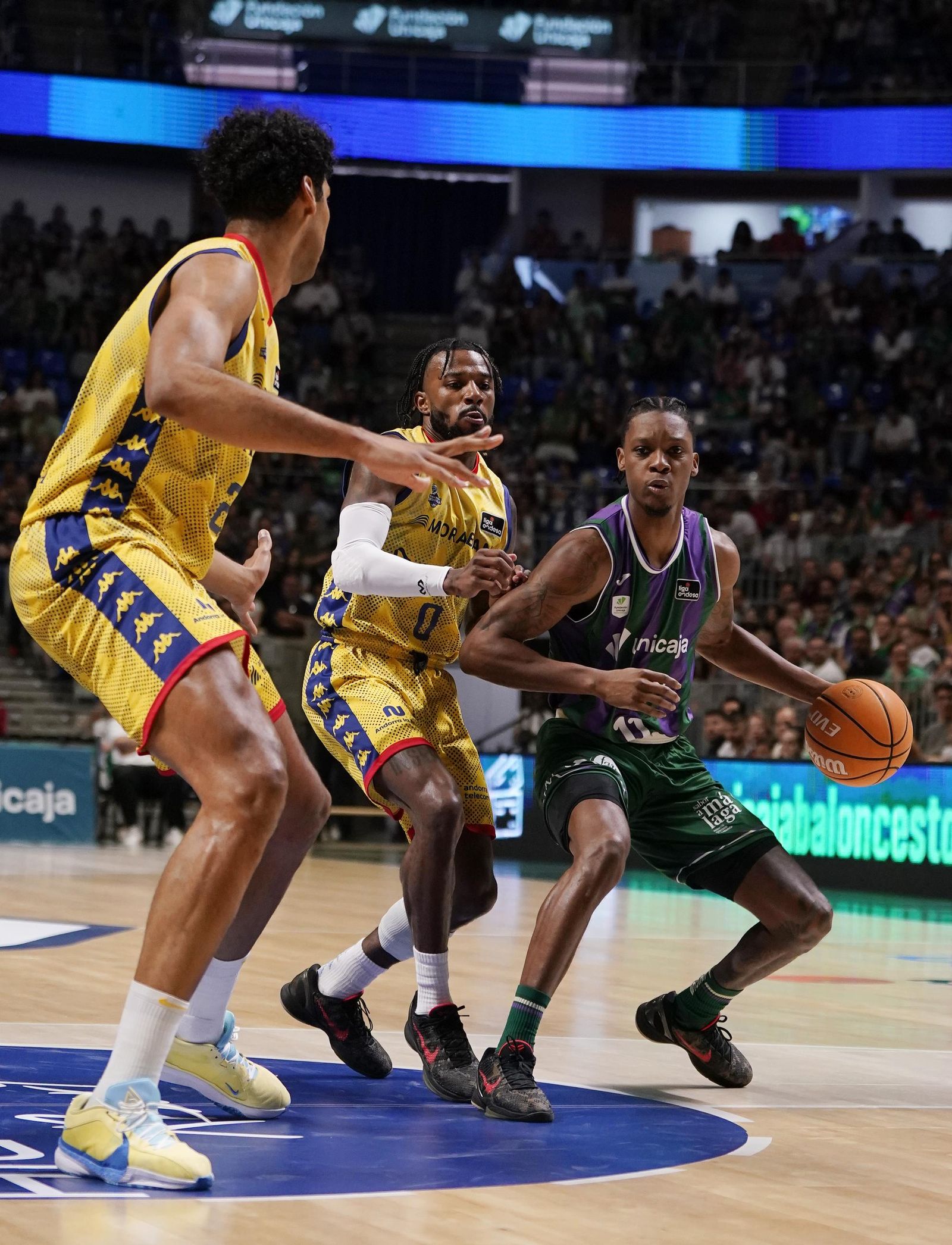 El Unicaja-MoraBanc Andorra, en fotos