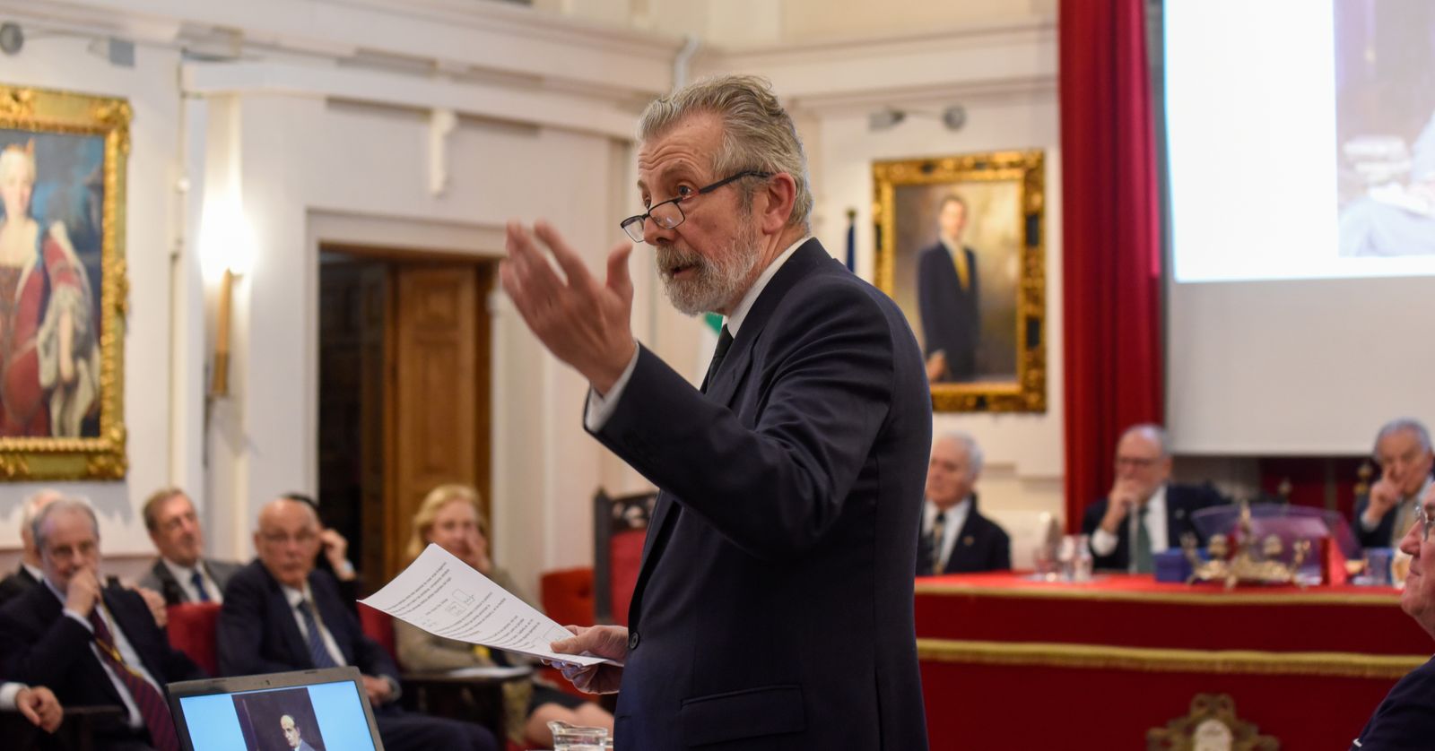 Acto por el día de la Academia en la Real Academia de Medicina y Cirugía de Sevilla