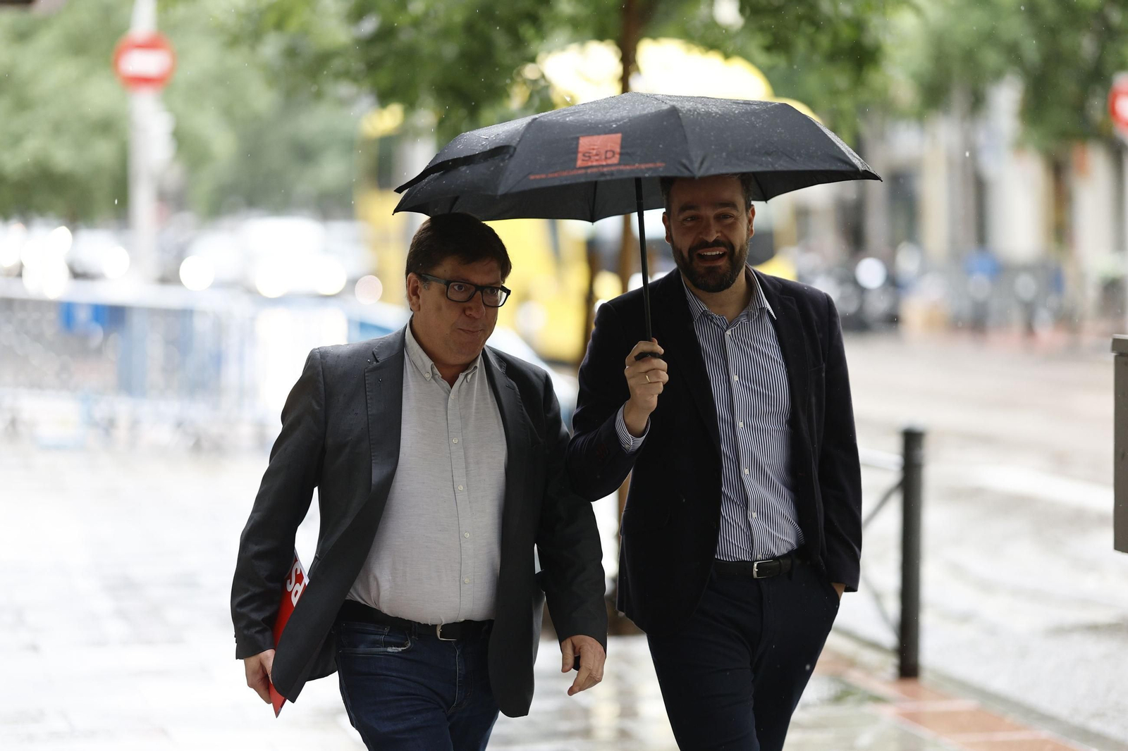 Francisco Salazar junto a Juanfran Serrano en una imagen de archivo.