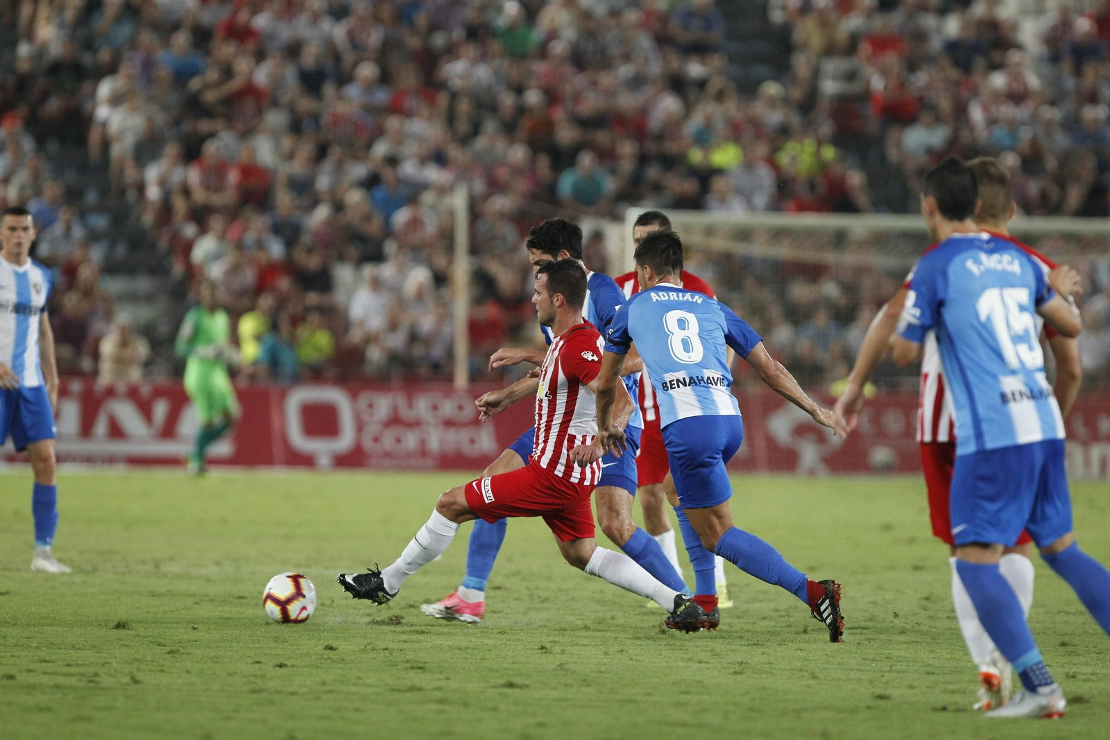 Las imágenes del Almería-Málaga