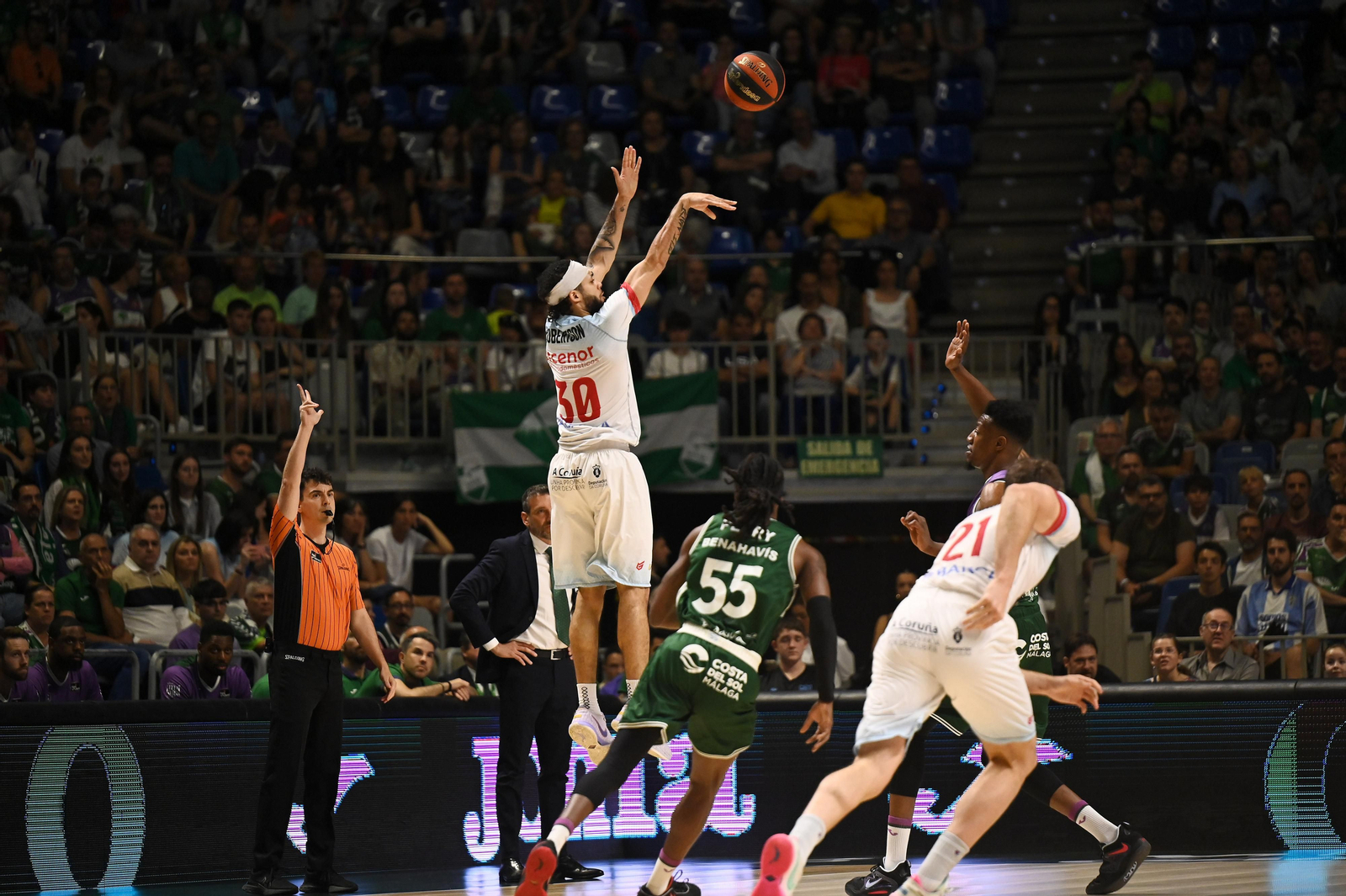 El Unicaja-Obradoiro, en fotos
