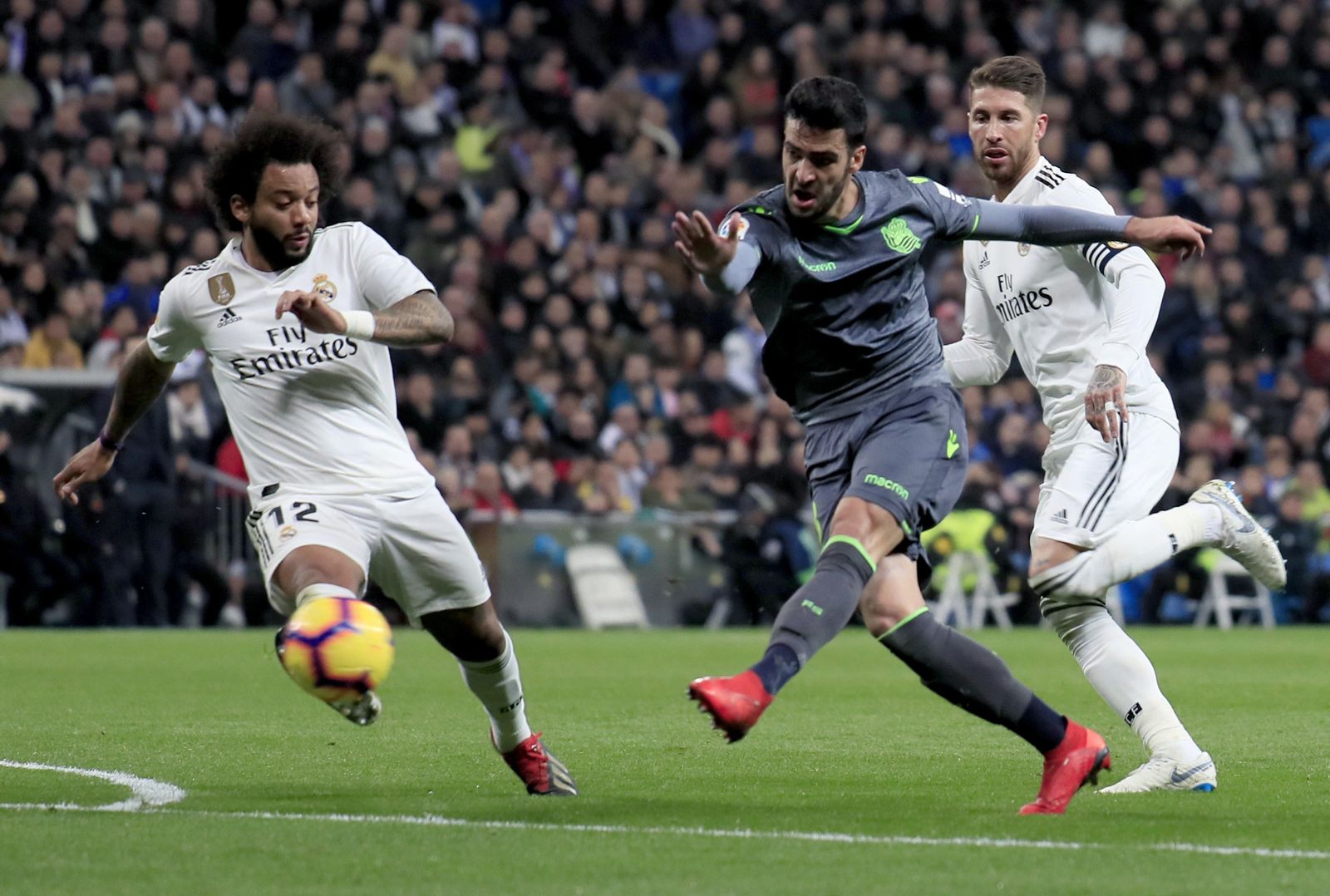 El Real Sociedad-Real Madrid, en imágenes