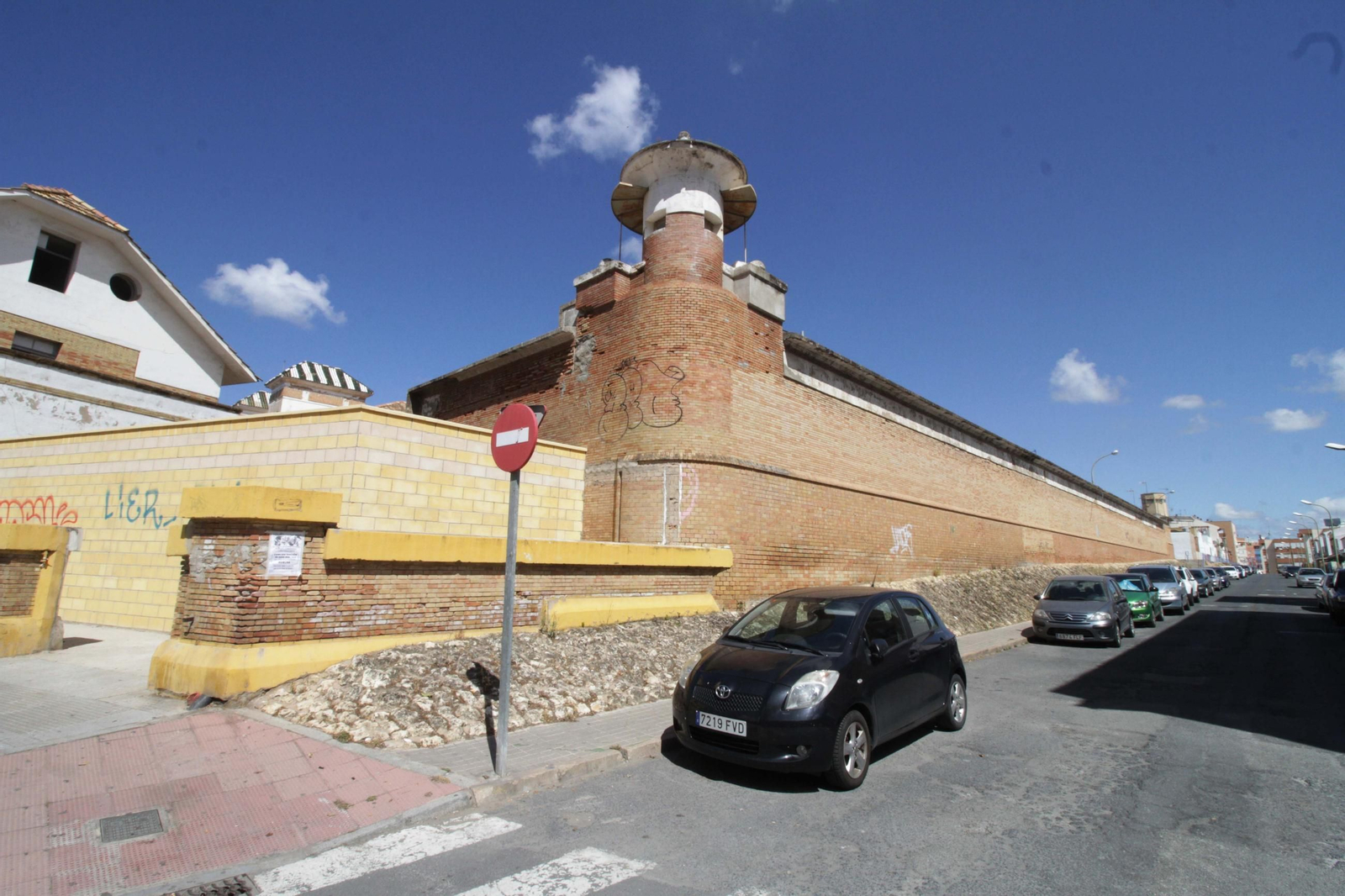 Imágenes de la antigua cárcel de Huelva durante estos últimos años