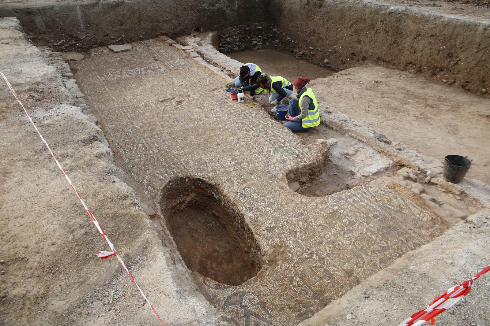 Fotos: así es el yacimiento romano del Zaidín tras finalizar la excavación arqueológico