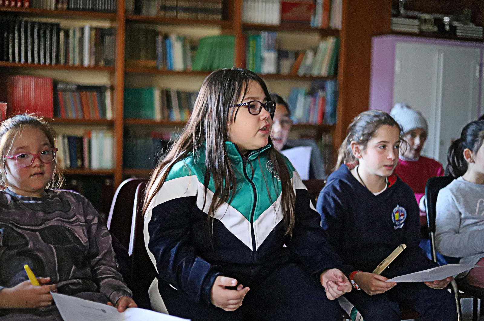 Imágenes del aula de Carnaval del Colegio de la Hispanidad