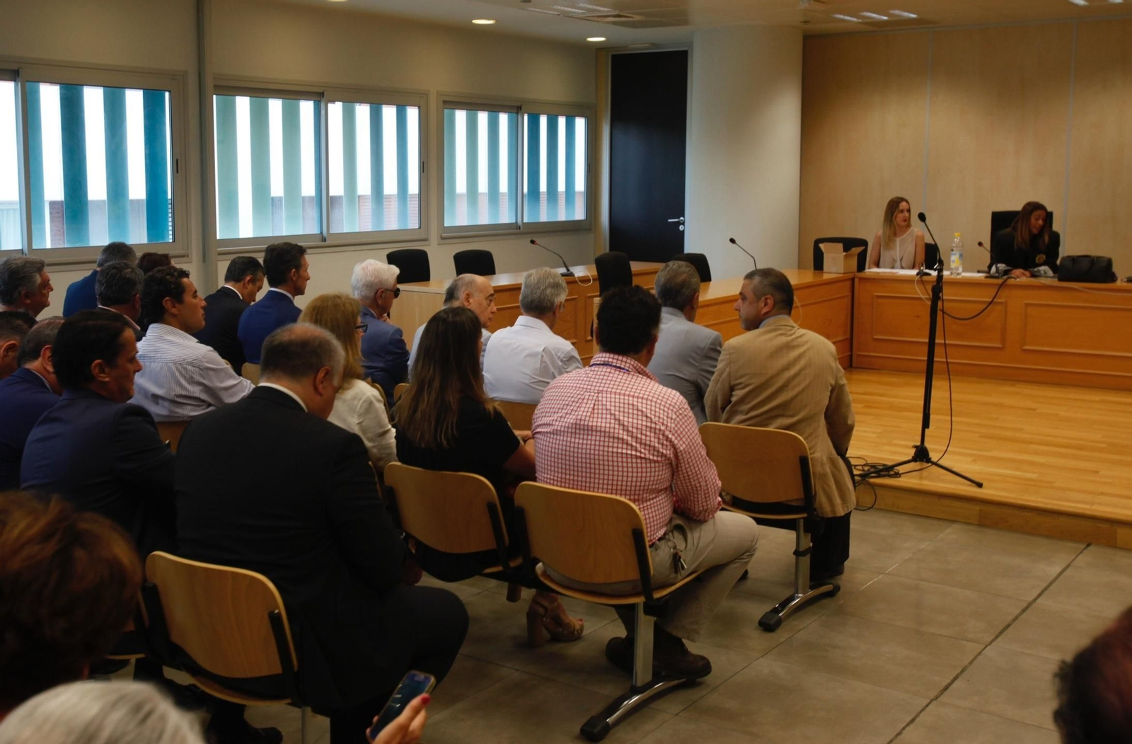 Imágenes de la lectura del fallo del caso Mercasevilla