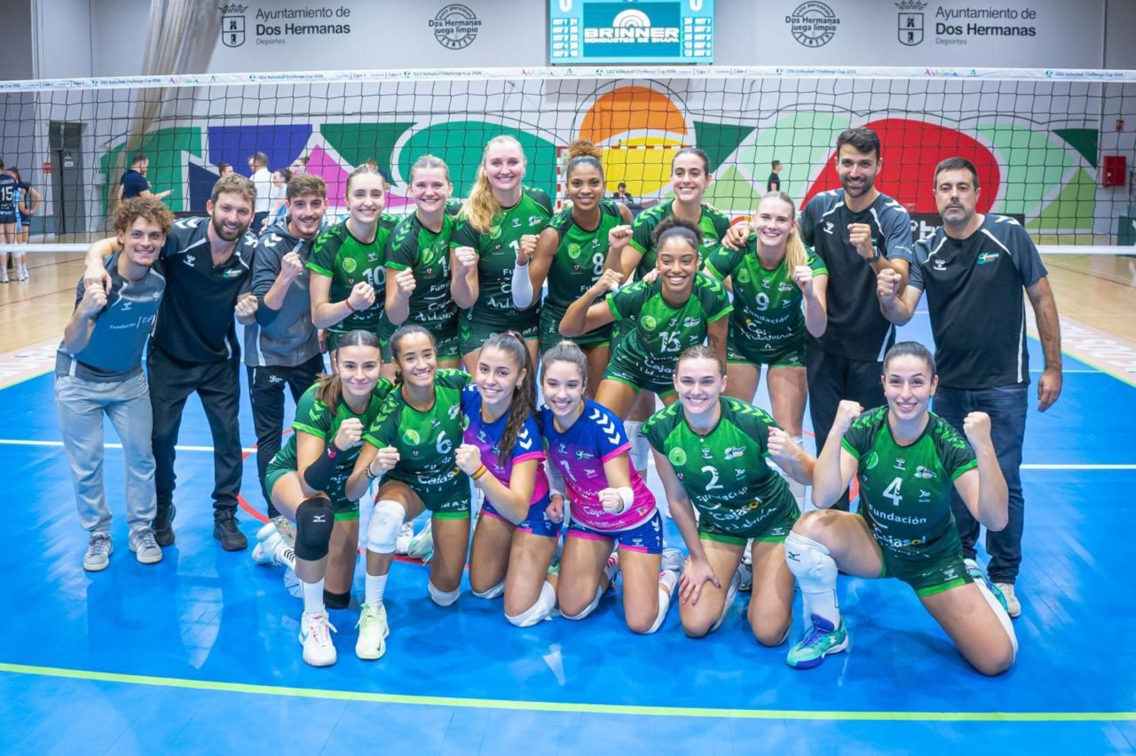 Las fotos del Fundación Cajasol Andalucía-Slovan Bratislava