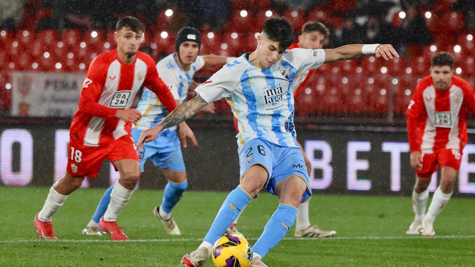 Las fotos del UD Almería - Málaga CF
