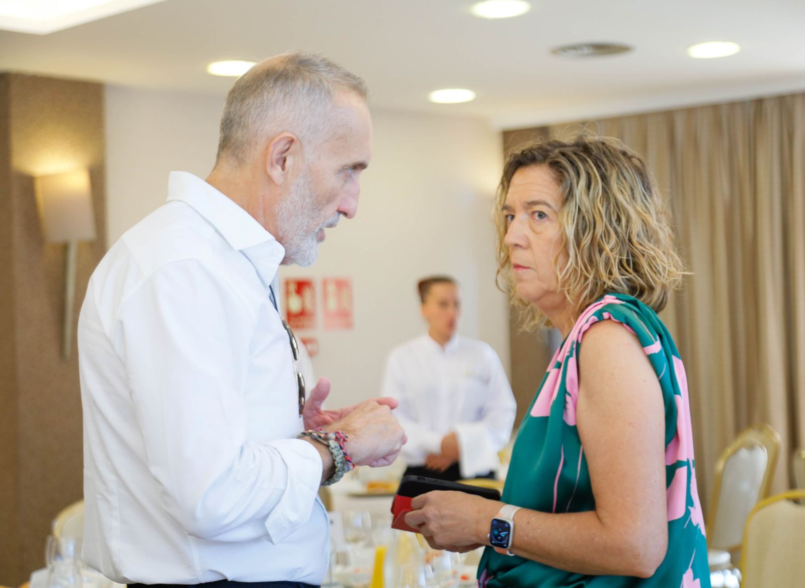 Imágenes del desayuno coloquio de Diario de Almería, con Jesús Barranco, CEO de La Unión