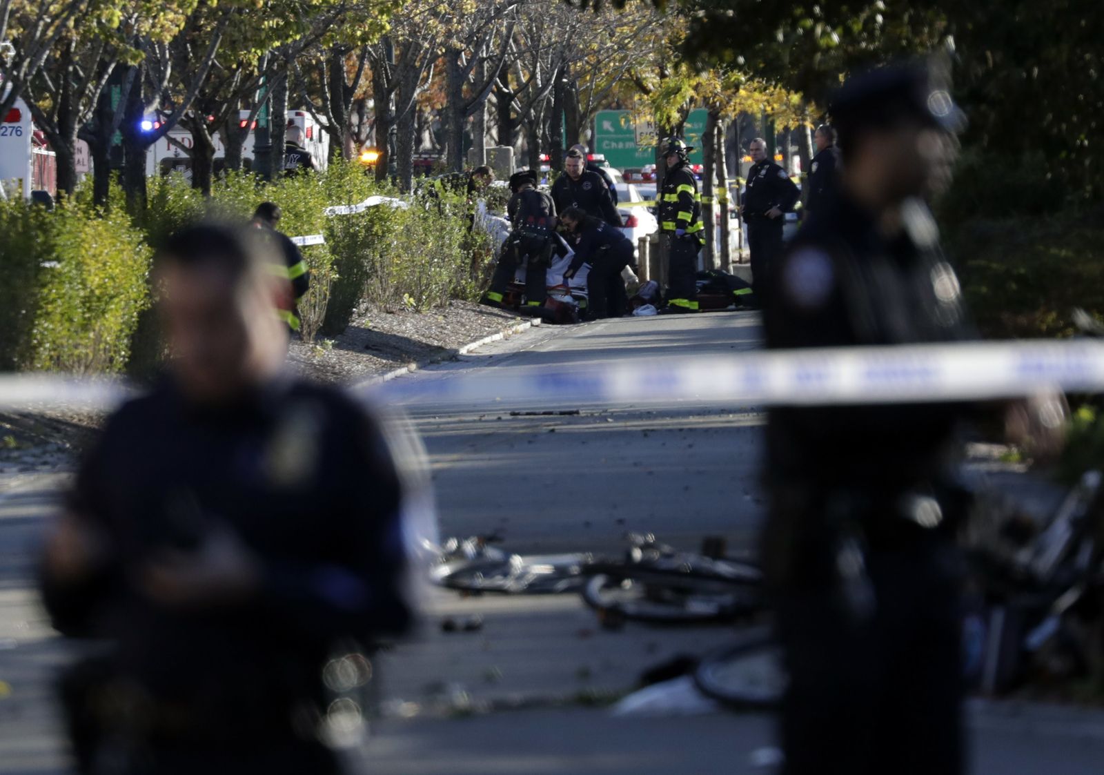 El atentado de Manhattan, en imágenes