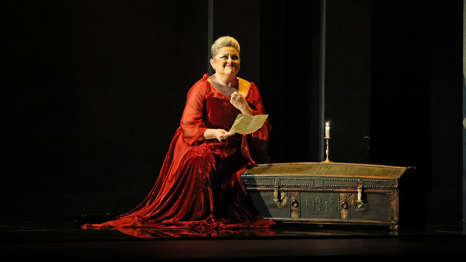 Imágenes de la ópera Macbeth en el Teatro Villamarta de Jerez