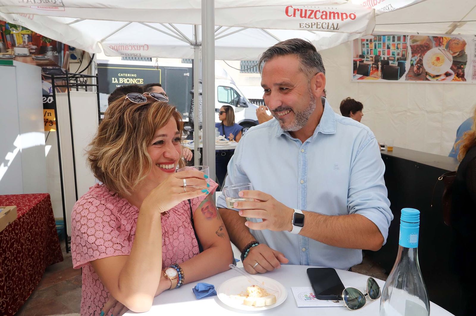 Imágenes del gran ambiente en el segundo día de la Feria de la Tapa