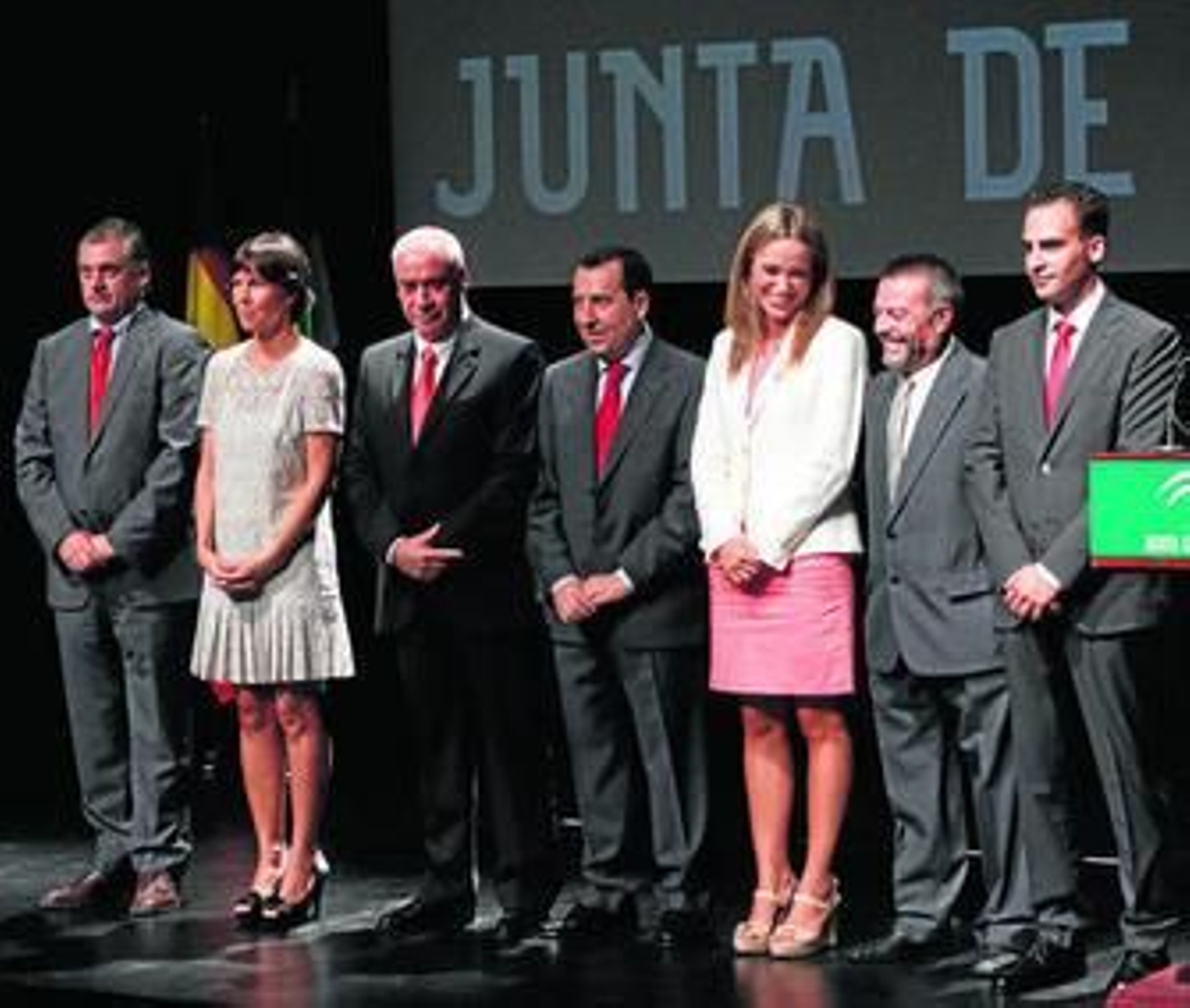 Toma de posesión de los delegados de la Junta de Andalucía en Málaga en agosto.