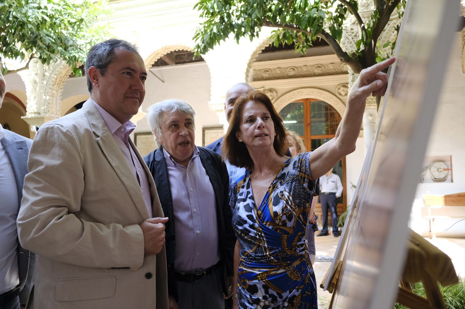 Espadas, durante la presentación del itinerario del Año Murillo.