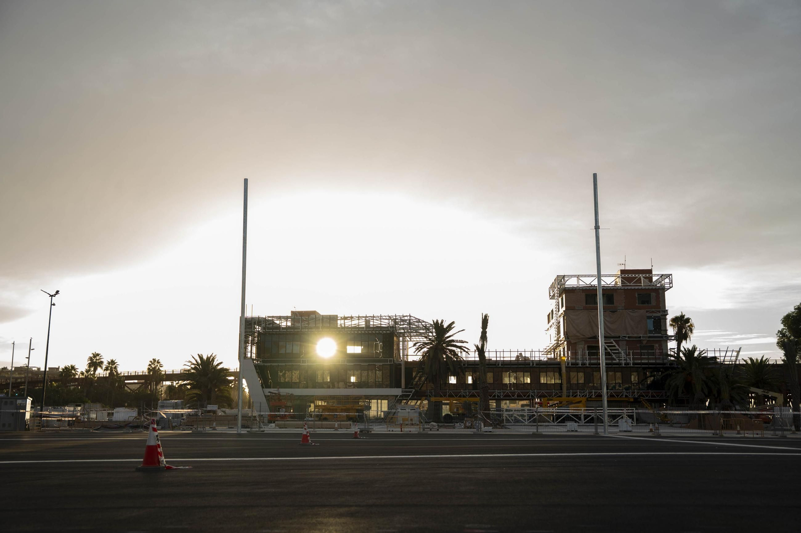 En imágenes las obras del Puerto Ciudad de Almería
