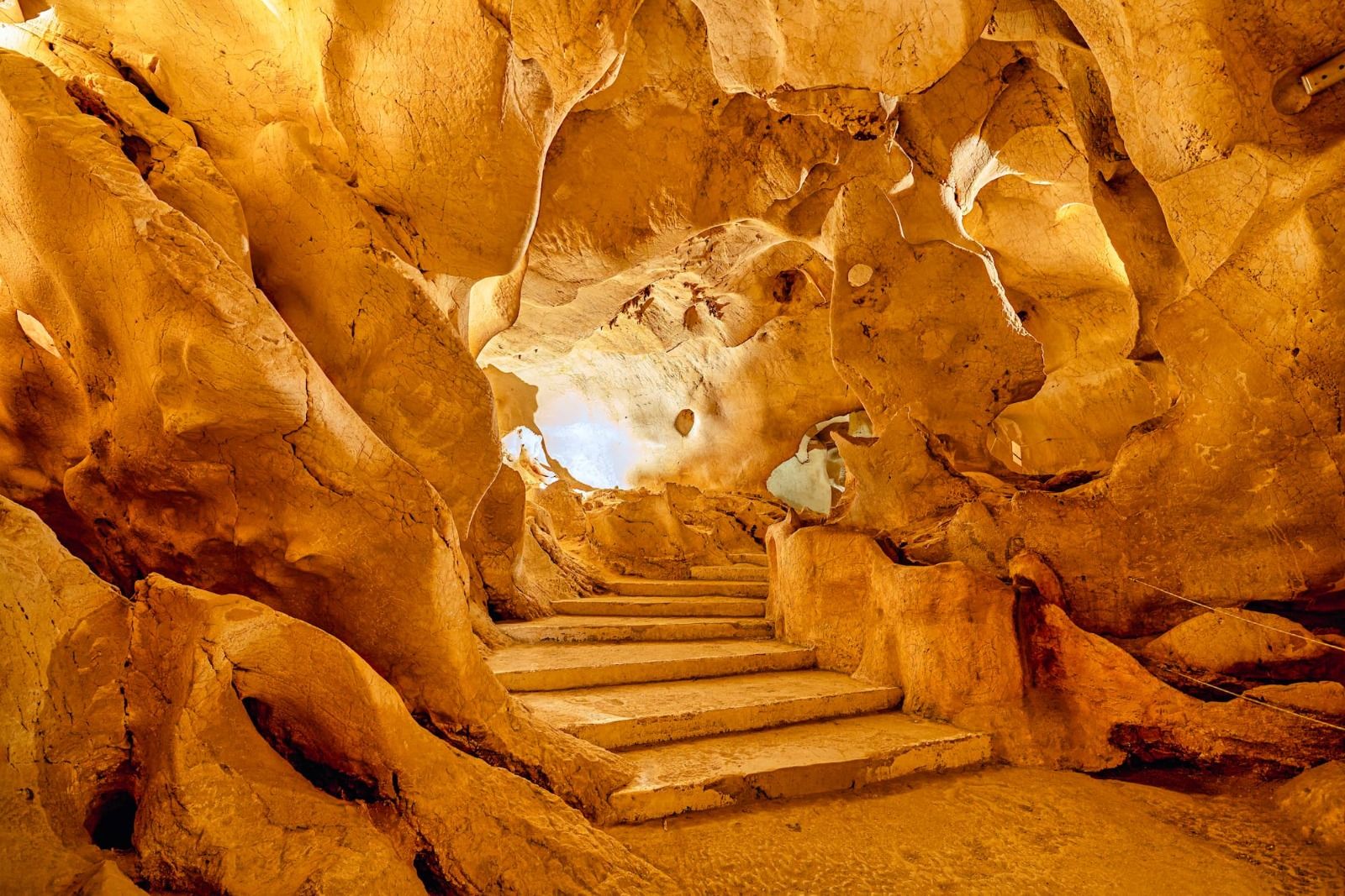 Imagen del interior de la Cueva del Tesores de Rincón de la Victoria
