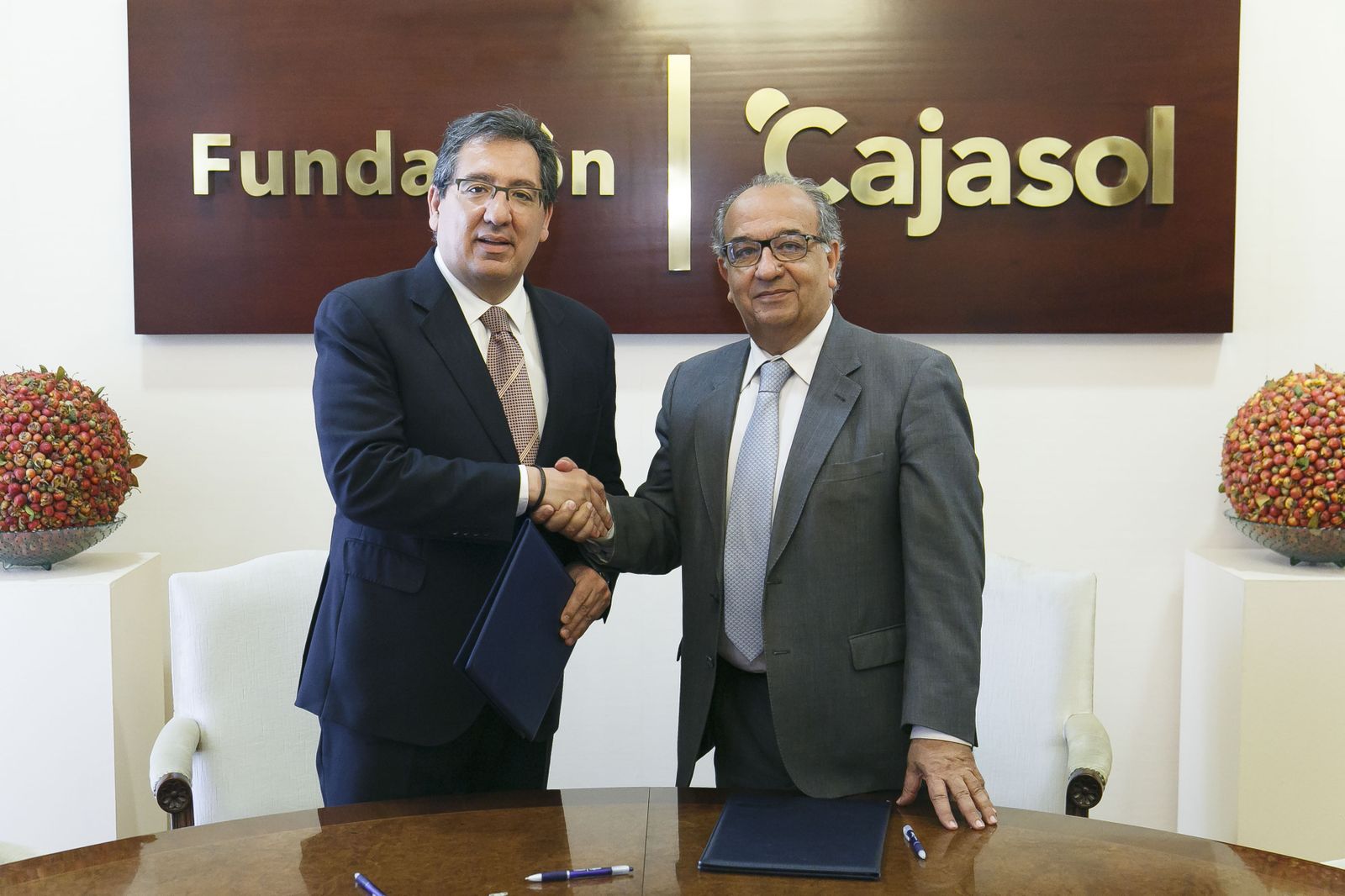 Antonio Pulido y Juan Manuel Suárez.