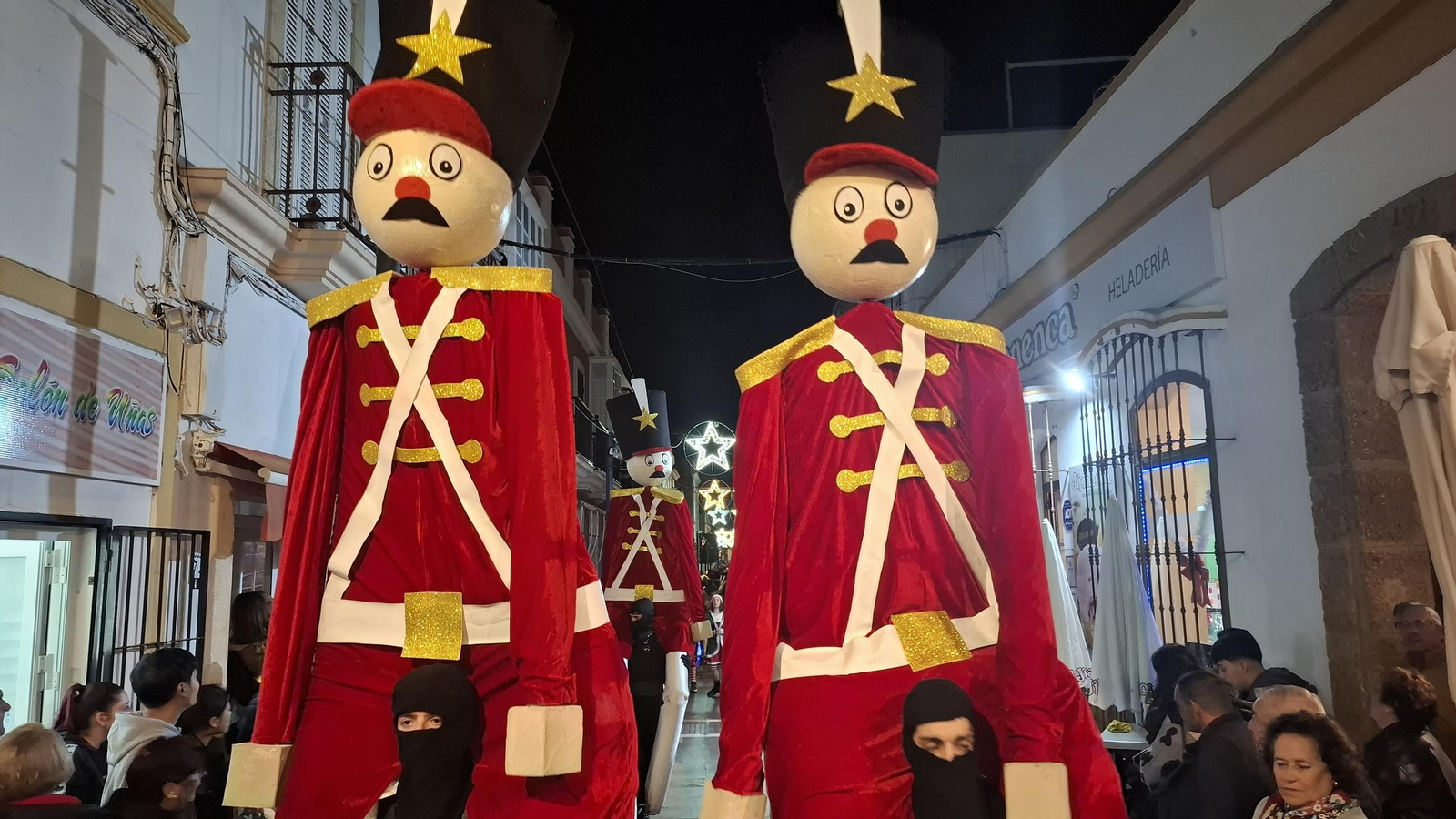 Papá Noel llegó a Puerto Real