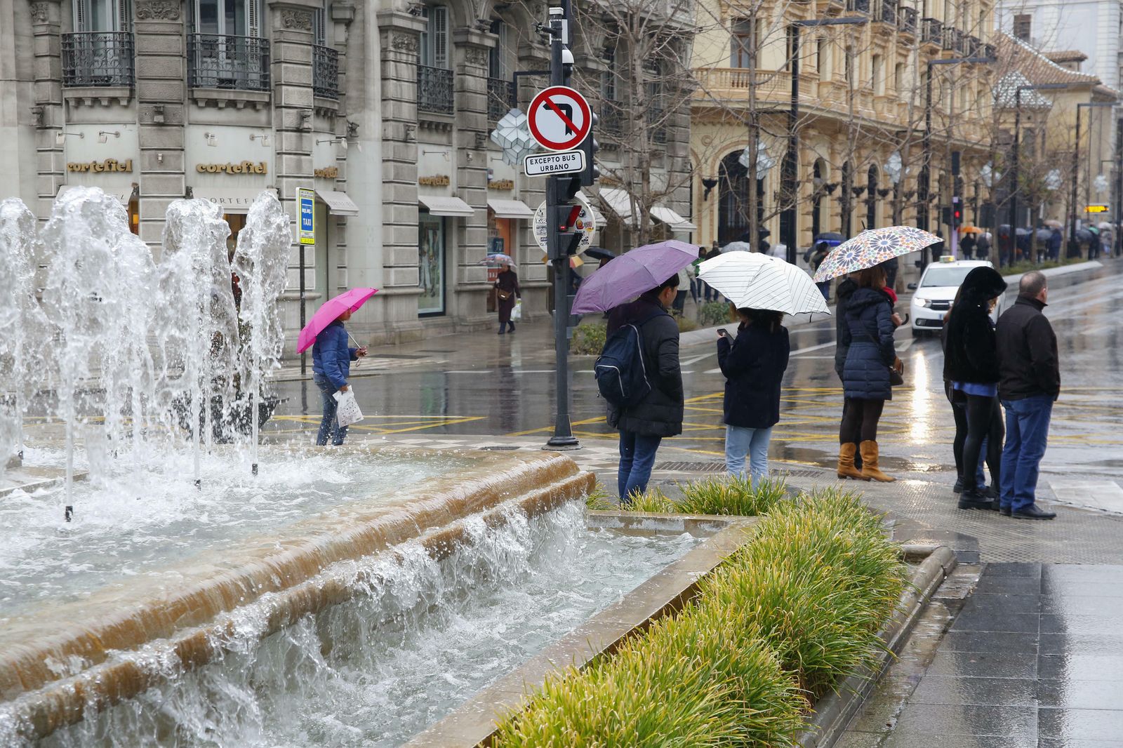 Llega la borrasca Gloria: la lluvia regresa a Granada
