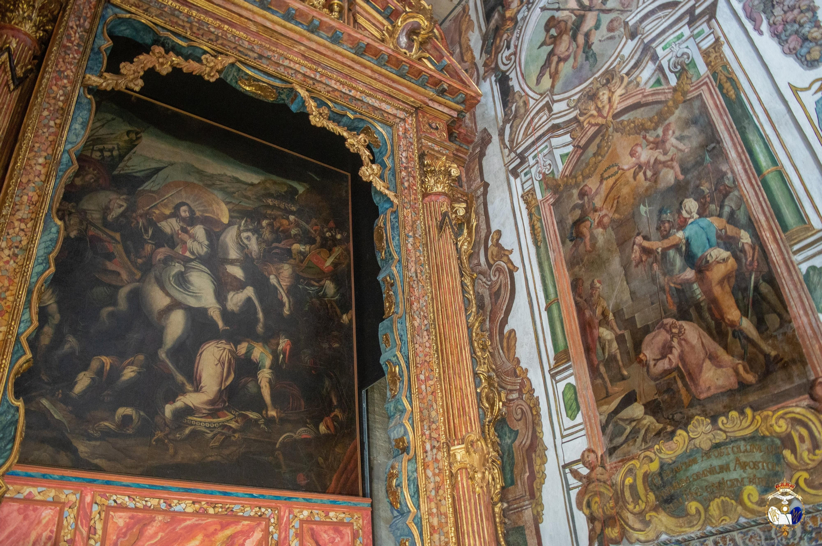 El cuadro de Santiago Apóstol (finales del XVI) en su emplazamiento original