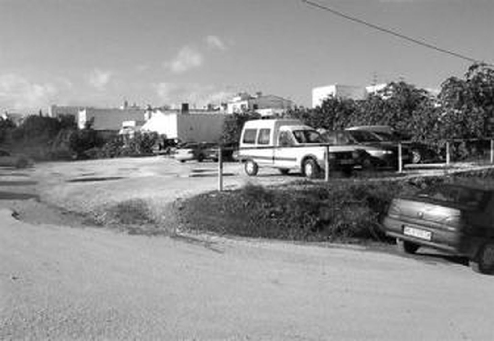 Vista de la calle Cruz en Alhaurín el Grande, donde se produjo el suceso.