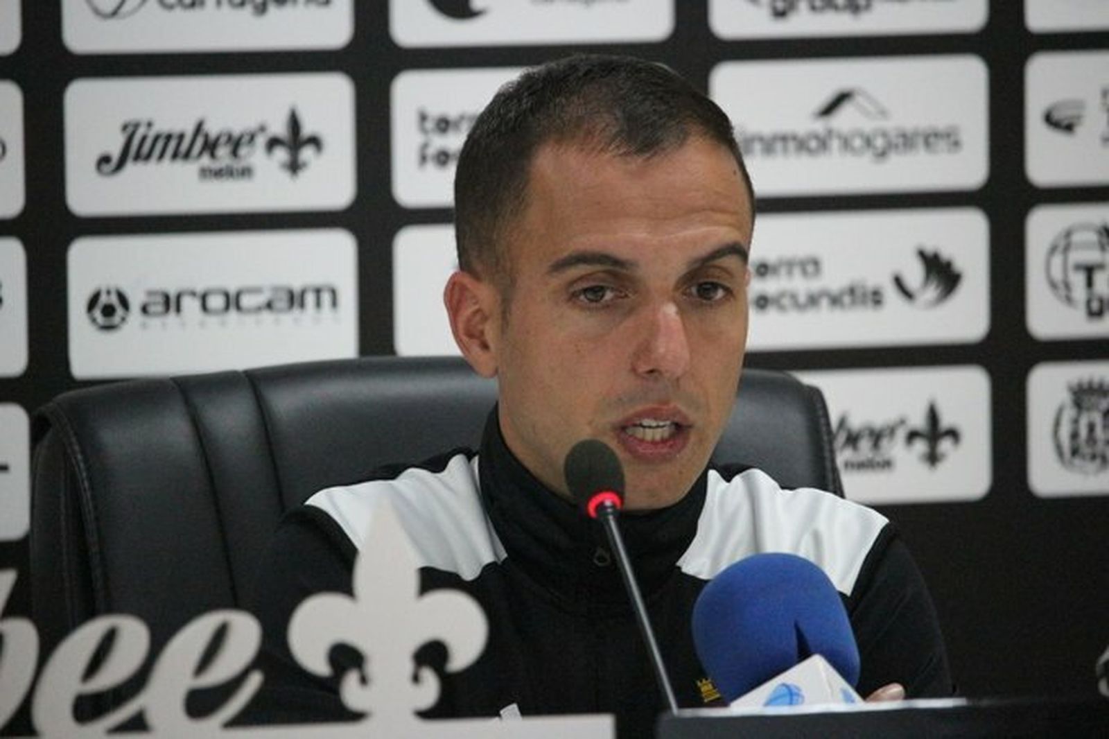 Borja Jiménez, entrenador del Fútbol Club Cartagena