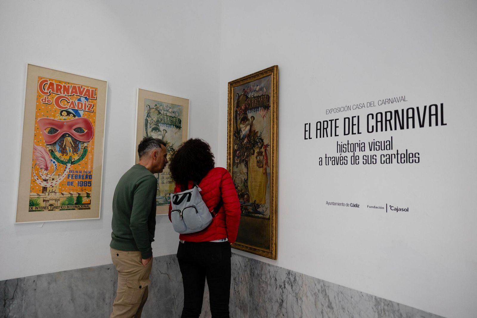 Galería de imágenes de las exposiciones inauguradas en la Casa del Carnaval
