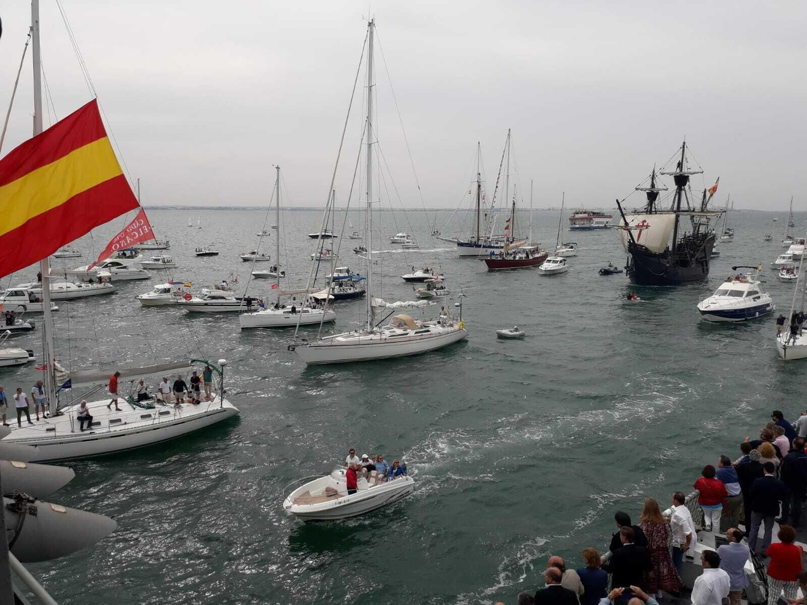La fiesta de celebración del V Centenario