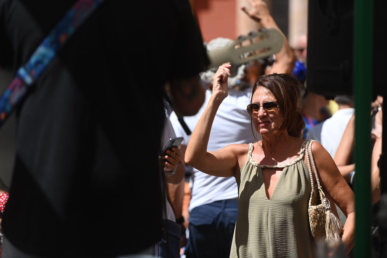 Las fotos del lunes festivo en la Feria en Málaga