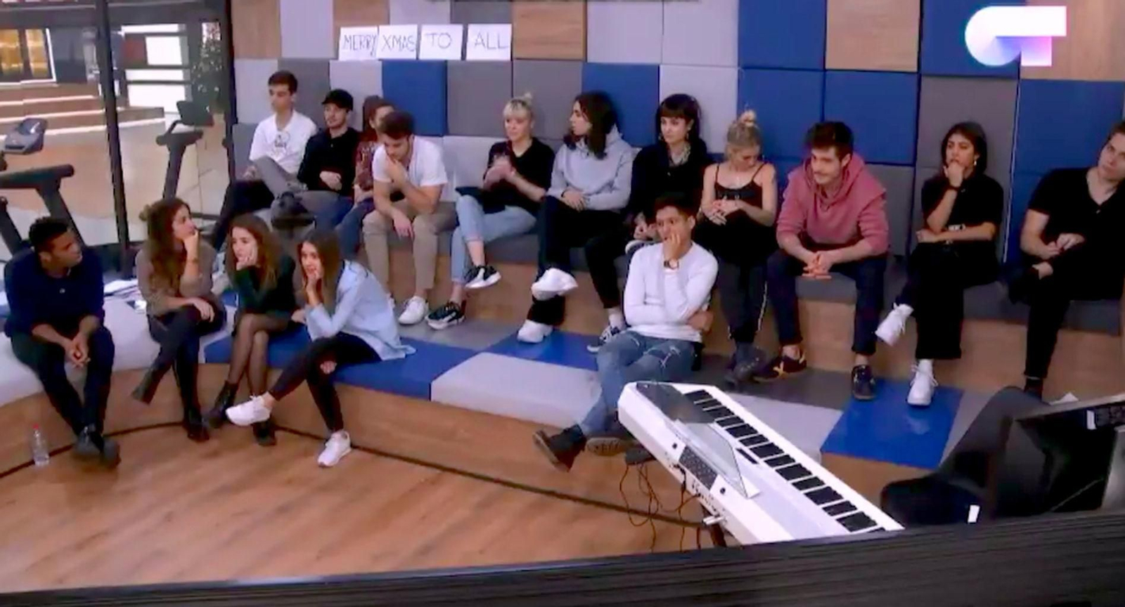 Concursantes de 'OT 2018', en la charla de expertos en Eurovisión para motivarles.