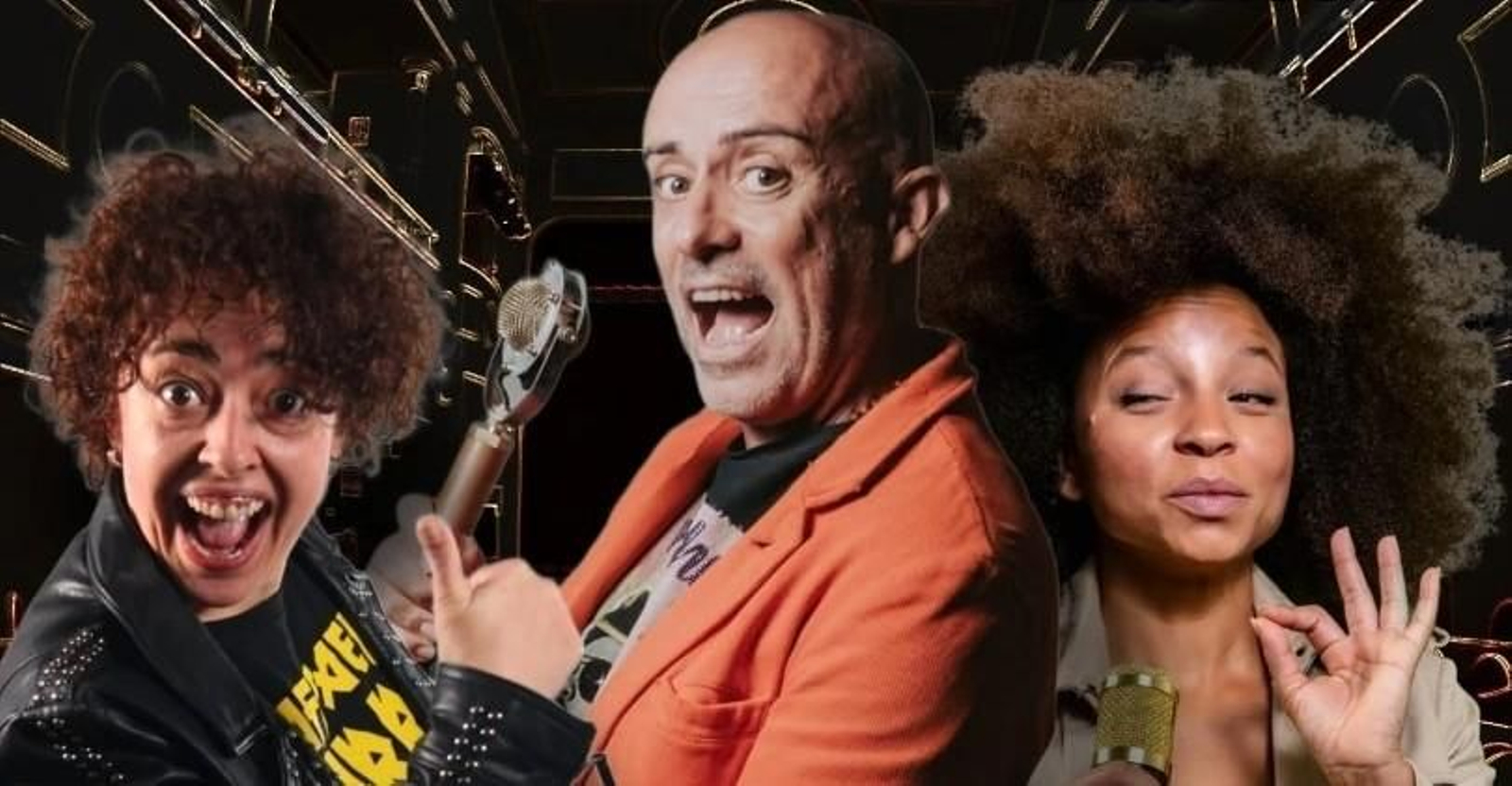 La Roma, el Gran Manley y Makeba.