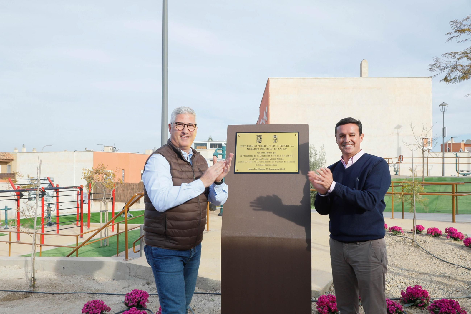 Inauguración del parque.